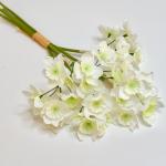 Букет нарциса. 40 см. Білий.