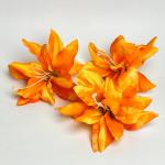 Голова клематіса 12 см. Помаранчевий.