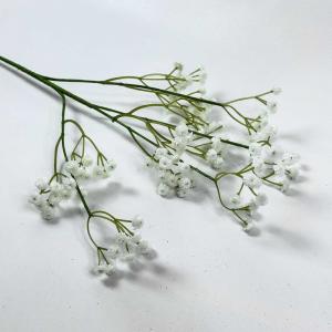 Гілка гіпсофіли силіконова. 60 см. Білий.