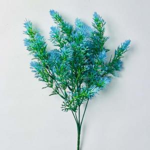 Кущик «Пухнастик» 40 см. Блакитний.