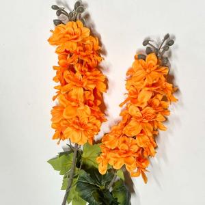 Гілка дельфініума "Люкс" 90 см. Помаранчевий,